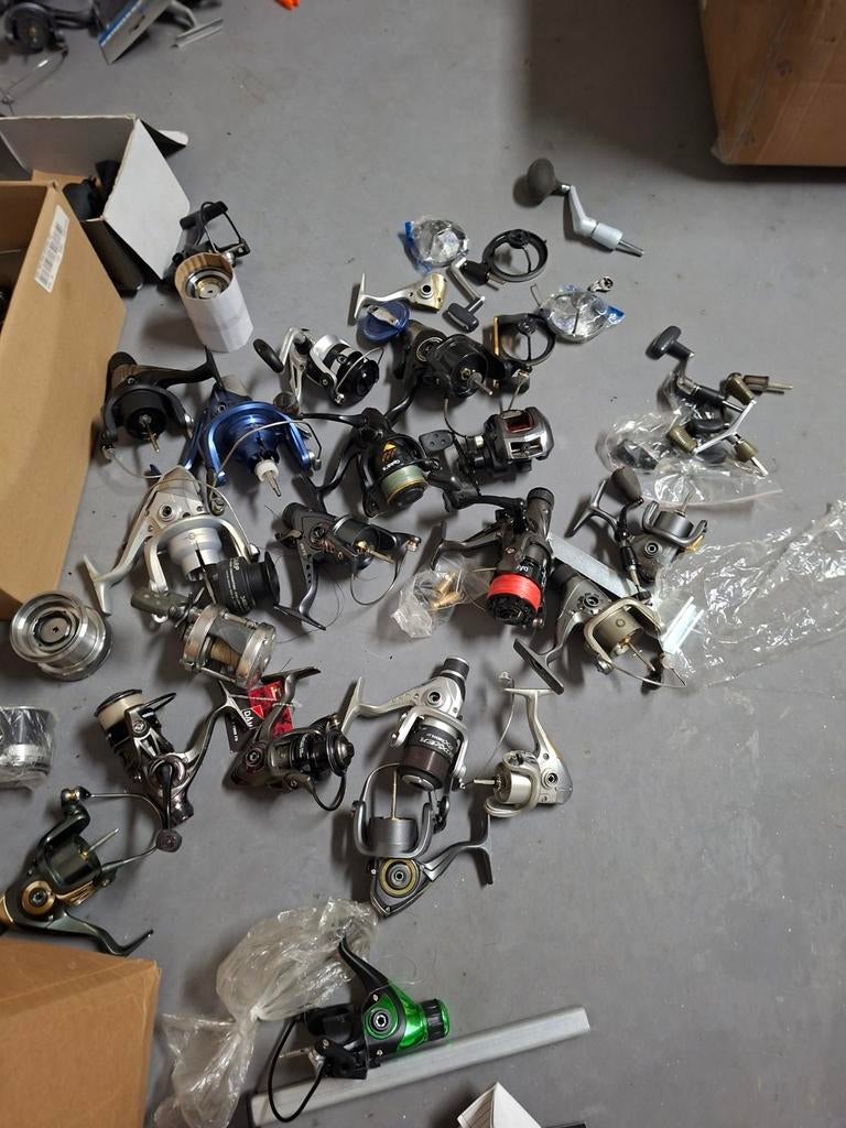 Daiwa, Shimano, ABU, Spro molen onderdelen, Watersport en Boten, Hengelsport | Algemeen, Daiwa, Shimano, ABU, Spro e,a., Molen