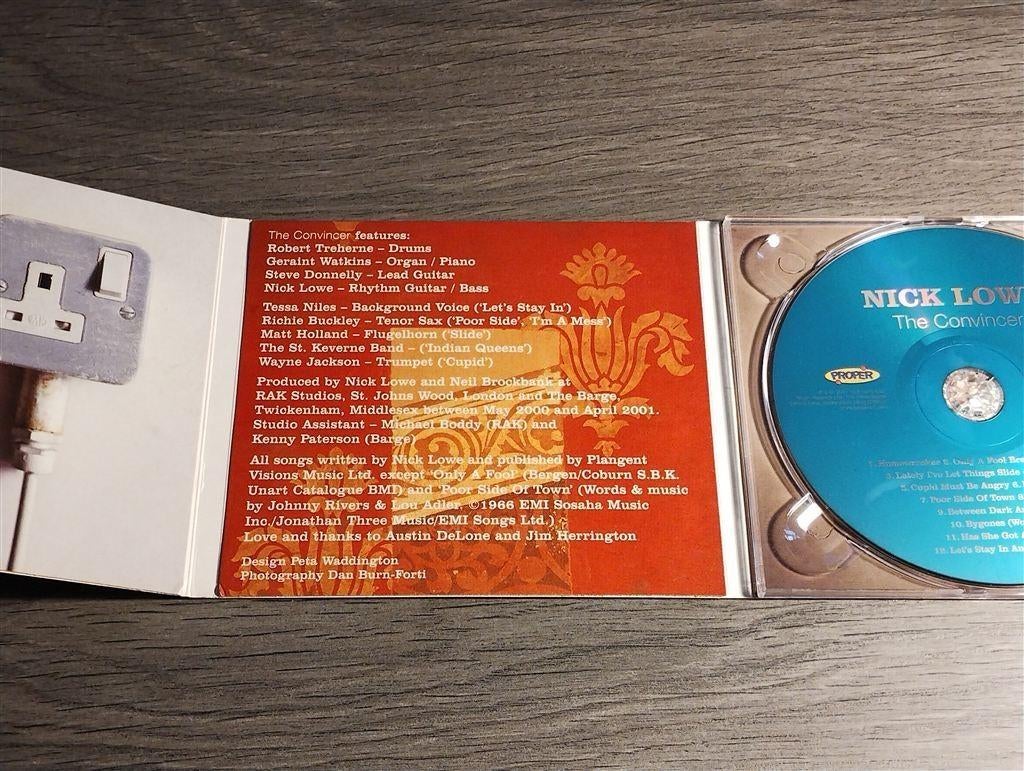 Nick Lowe ‎- The Convincer [Digipack], Ophalen of Verzenden, Zo goed als nieuw