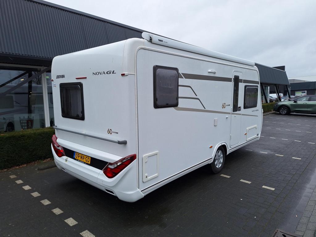 Eriba Nova GL - 60 edition 465 LUIFEL, FIETSDRAGER, ATC, Caravans en Kamperen, Caravans, Rondzit, Bedrijf, Schokbreker, 5 tot 6 meter