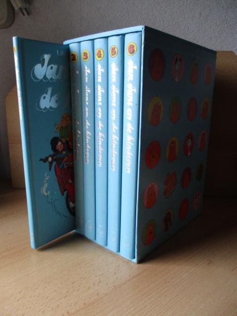 Jan Jans en de Kinderen boekenbox  Lekturama  blauwe box, Ophalen of Verzenden, Zo goed als nieuw