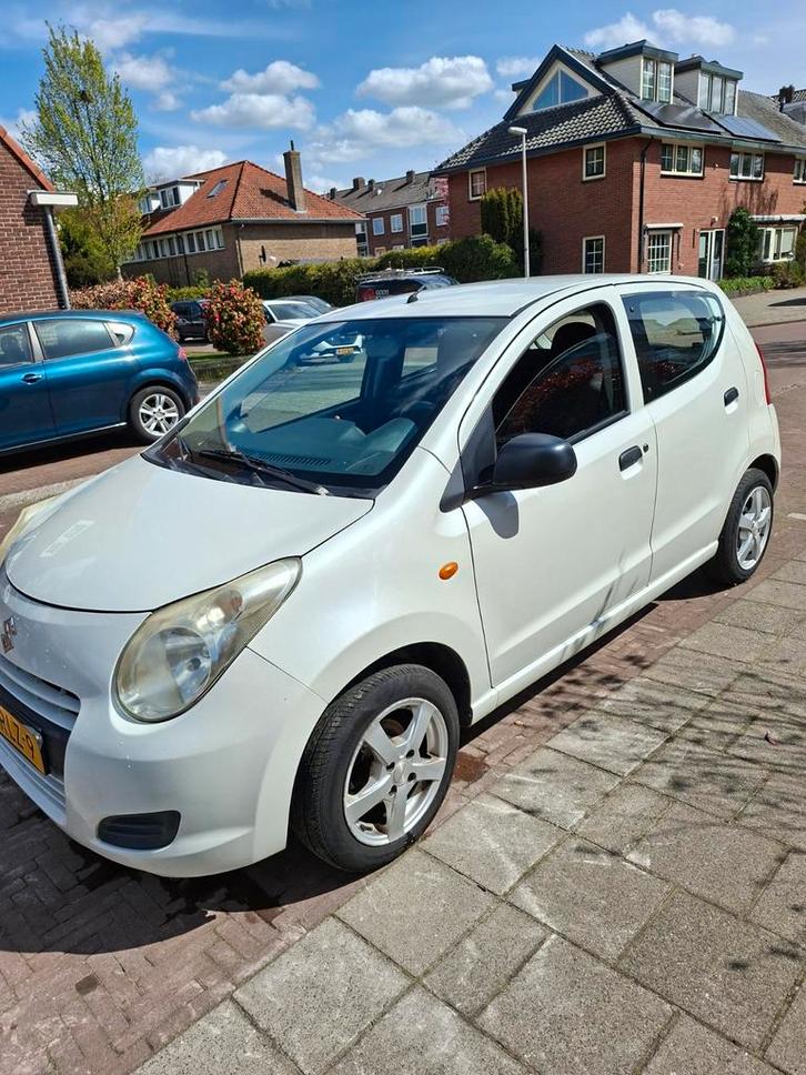Suzuki Alto 1.0 2011 Wit, Auto's, Suzuki, Particulier, Alto, Airbags, Airconditioning, Centrale vergrendeling, Lichtmetalen velgen