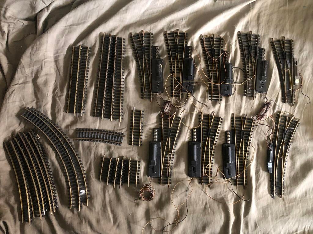 Fleischmann H0, rails, Hobby en Vrije tijd, Modeltreinen | H0, Gelijkstroom, Fleischmann, Rails, Ophalen of Verzenden