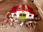 Schleich paardenstal rijmanege, Ophalen of Verzenden, Zo goed als nieuw, Paard, Beeldje of Figuurtje