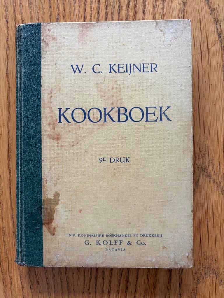 W.C. Keijner Kookboek 1948, Boeken, Kookboeken, Gelezen, Azië en Oosters, Ophalen of Verzenden