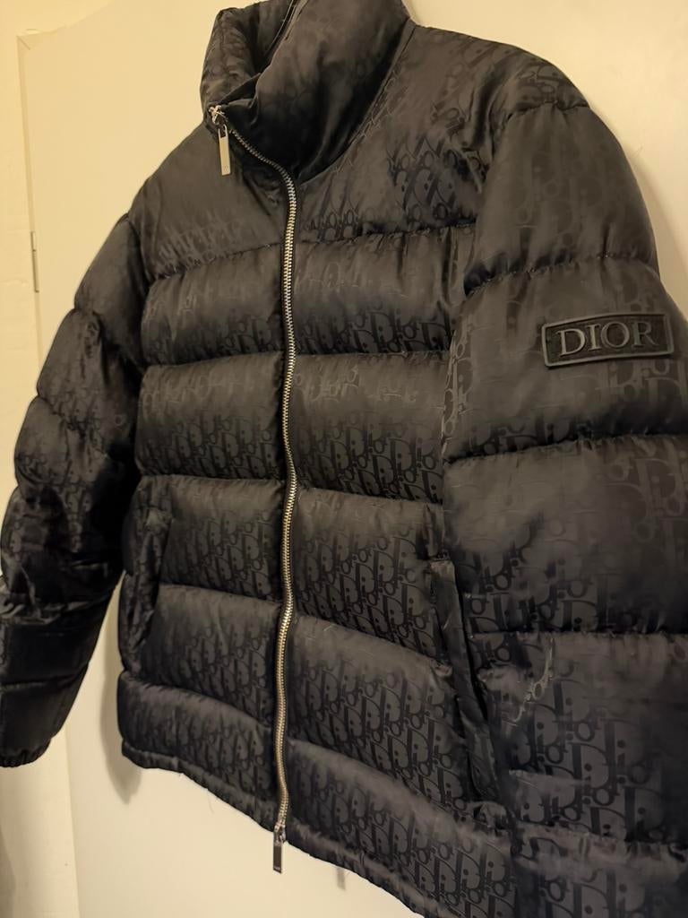 Dior Oblique Jas Zwart, Kleding | Heren, Jassen | Winter, Ophalen of Verzenden, Zo goed als nieuw, Maat 46 (S) of kleiner, Zwart