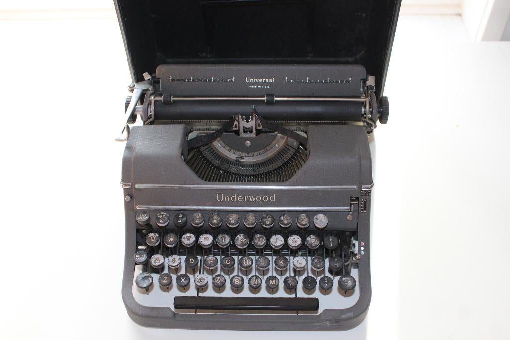 Underwood Universal, Diversen, Typemachines, Ophalen, Gebruikt