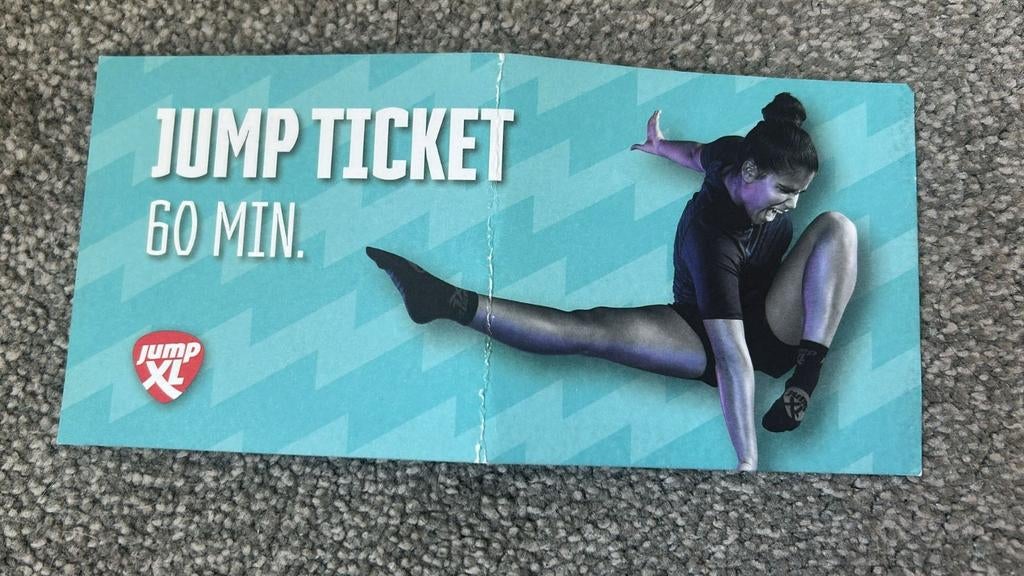 Ticket JumpXL Spijkenisse, Ophalen