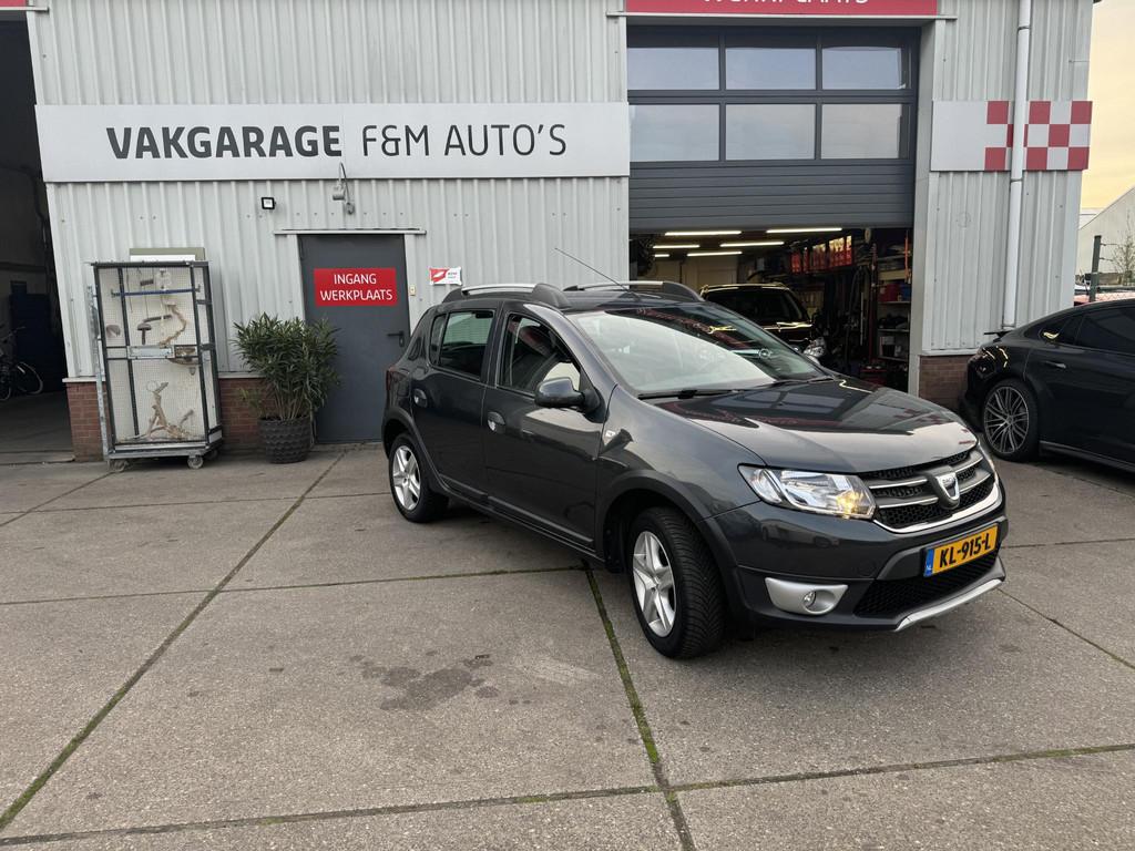 Dacia Sandero 0.9 TCe Bi-Fuel Stepway Lauréate, Auto's, Voorwielaandrijving, Stof, Euro 6, 580 kg