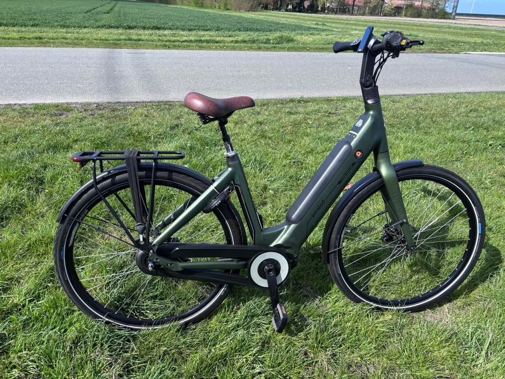 Goed onderhouden Amslod Eton electrische fiets, Fietsen en Brommers, Elektrische fietsen, 51 tot 55 cm, Ophalen, Zo goed als nieuw