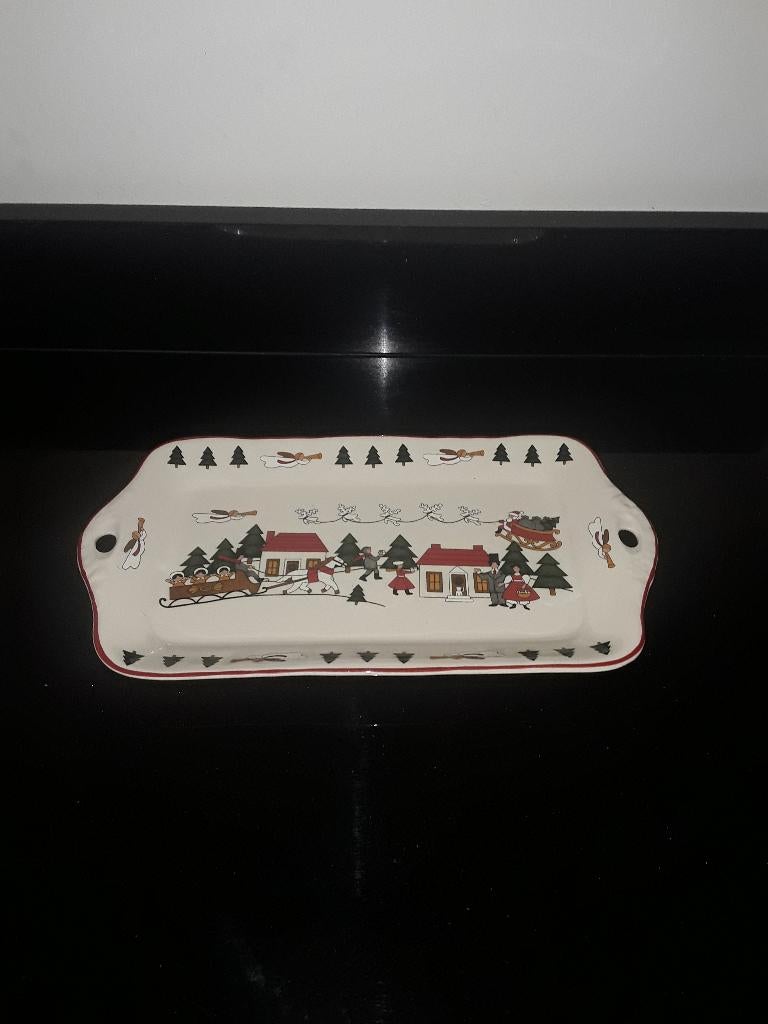 Mason,s Christmas Village cakeschaal, Verzenden