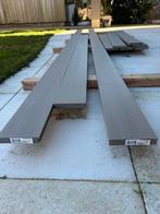 Vlonderplank Fiberdeck massief composiet light grey, Tuin en Terras, Terrasdelen en Vlonders, Ophalen, Nieuw, Composiet