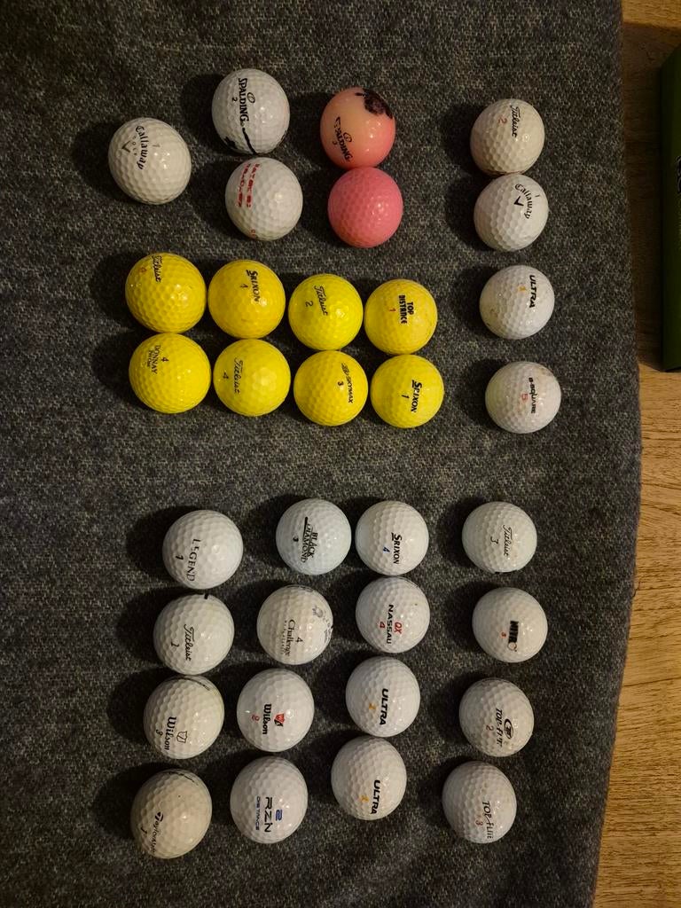 Gebruikte golfballen, Sport en Fitness, Golf, Ophalen of Verzenden