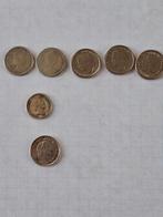 Munten, Nederland, 5x 10, 1x 5,1x 1/10.1917 tot 1966, Ophalen of Verzenden, Overige landen, Losse munt, Zilver