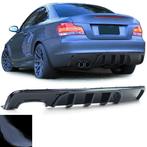 Achterbumper Diffuser Voor BMW 1 Serie E82 E88 Glans Zwart