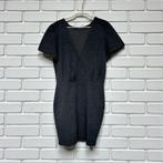 Filippa K Jurk Maat M Grijs Midi Sjiek Wol Overslag Effect, Maat 38/40 (M), Fk, Zo goed als nieuw, Grijs