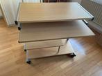 verrijdbaar bureau, Huis en Inrichting, Bureaus, Ophalen, Met wielen, Gebruikt, Bureau