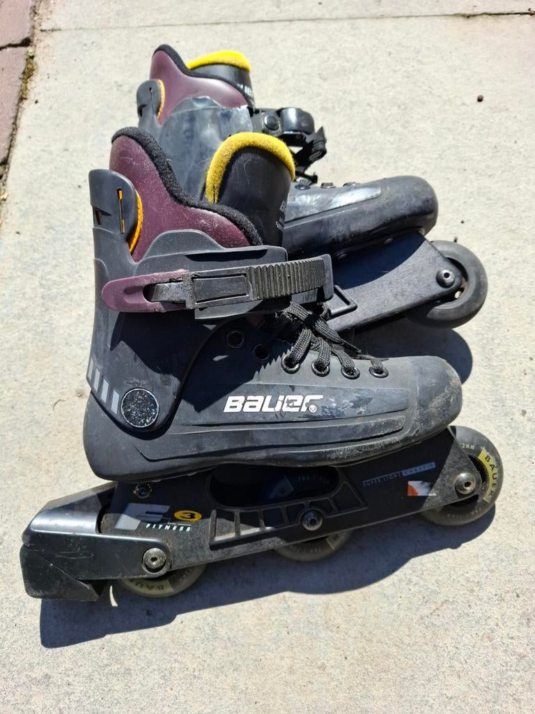 Bauer inline skates - Maat 4 (37) - Gebruikt, Ophalen of Verzenden, Gebruikt, Bauer