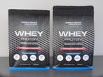 2 zakken Whey protein eiwitshake poeder, 70% wei proteïne, Sport en Fitness, Ophalen of Verzenden, Nieuw, Poeder of Drank