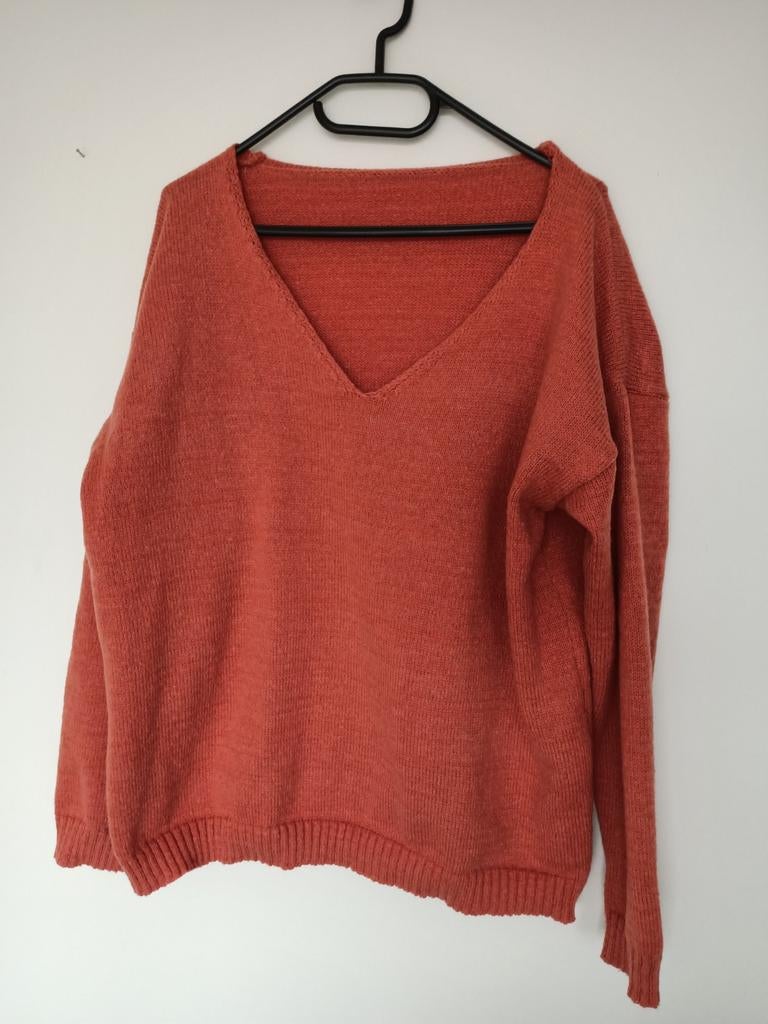 Vero moda warm roest bruine trui xl, Bruin, Vero Moda, Maat 46/48 (XL) of groter, Ophalen of Verzenden