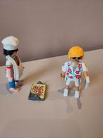 Pizzabakker met toerist, Ophalen of Verzenden