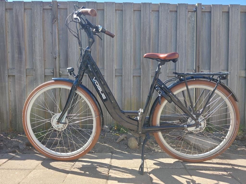 Vogue Mestengo Dames Elektrische Fiets, Gebruikt, 51 tot 55 cm, 50 km per accu of meer, Ophalen