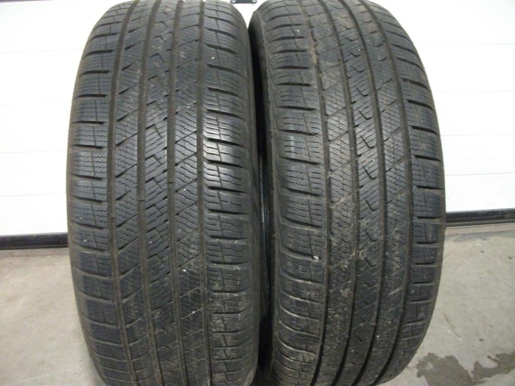 2 x 215/60 17" vredestein all-seasonbanden 2 x 6.5mm!!, Ophalen, Banden en Velgen, 17 inch, Personenwagen