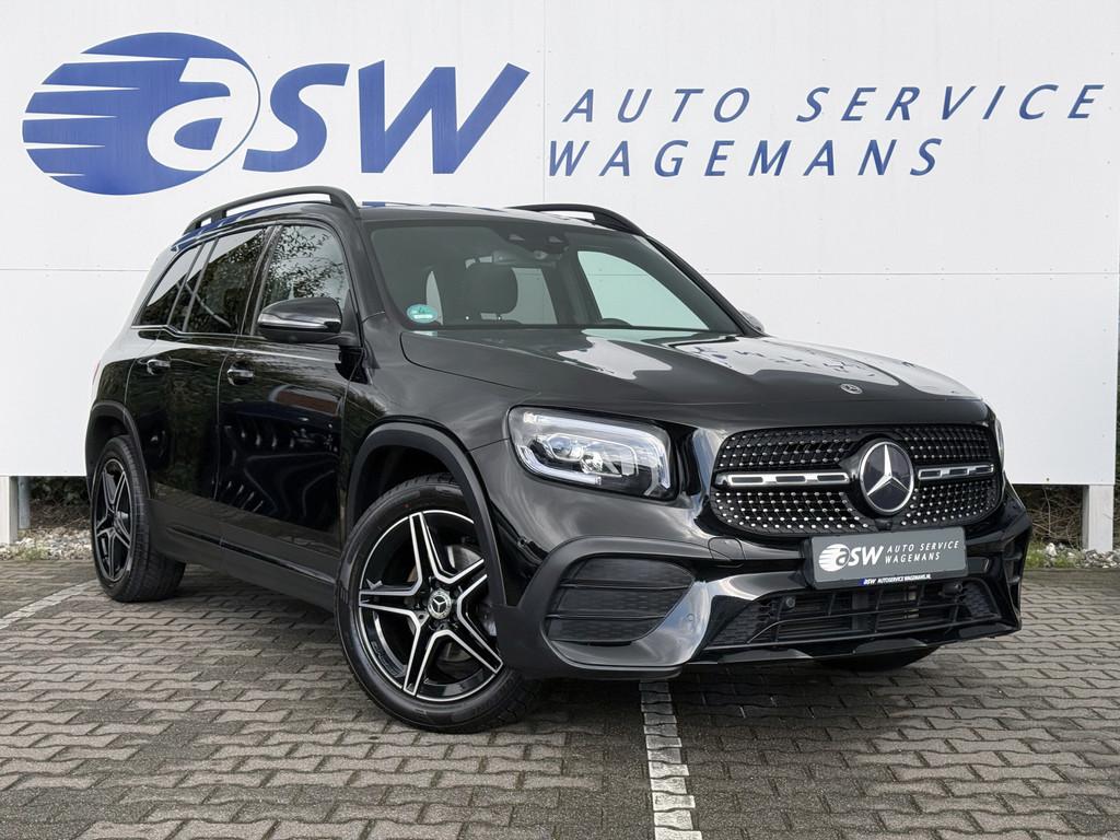 Mercedes-Benz GLB 200 Business Solution AMG | Pano | Ambient, Auto's, Mercedes-Benz, 4 cilinders, Met garantie (alle), Zwart, 14 km/l