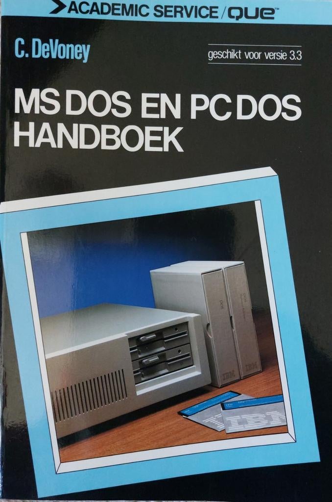 MS DOS en PC DOS Handboek van C. DeVoney, nieuwstaat!, Boeken, Besturingssystemen, Nieuw, Ophalen of Verzenden, C. DeVoney