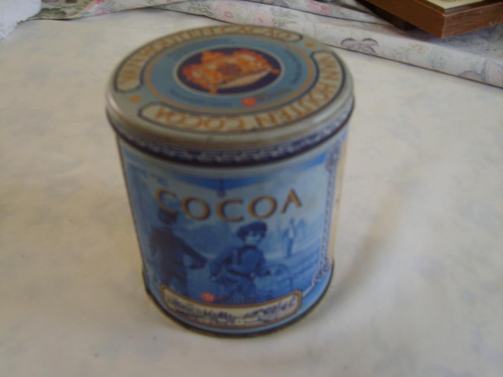 Blikjes van Houten Cacao, Ophalen of Verzenden, Zo goed als nieuw, Overige, Overige merken