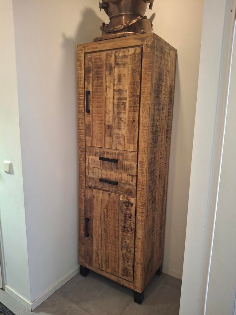Mangohouten kast, Antiek en Kunst, Ophalen