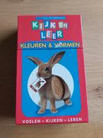 Kijk en leer kaarten ,kleuren en vormen, Ophalen of Verzenden, Zo goed als nieuw, Taal en Lezen