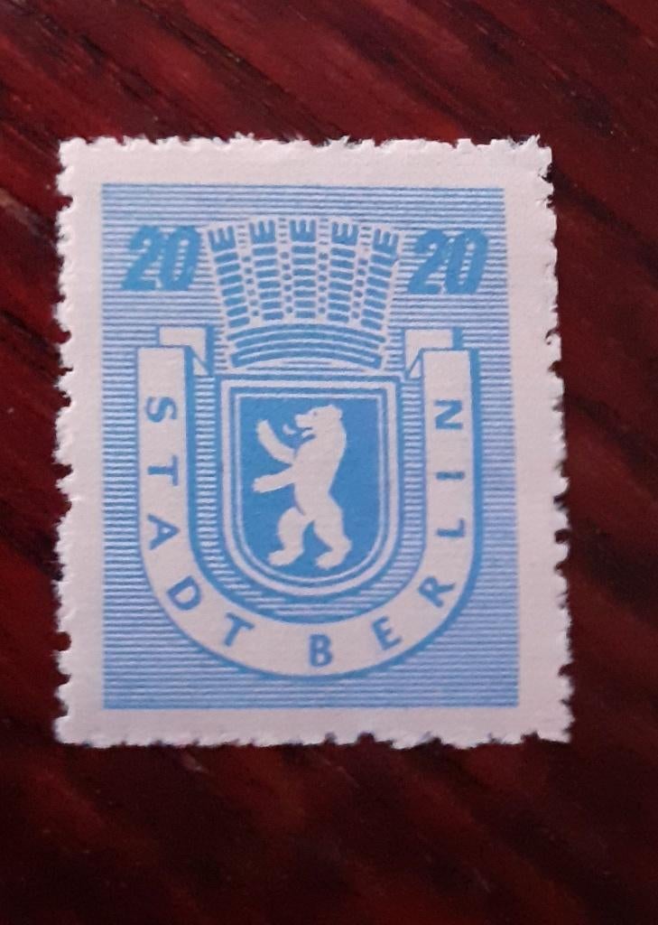 Russ. zone, mi 6B, pf, bieden vanaf € 2,50, Verzenden, Overige periodes, Postfris