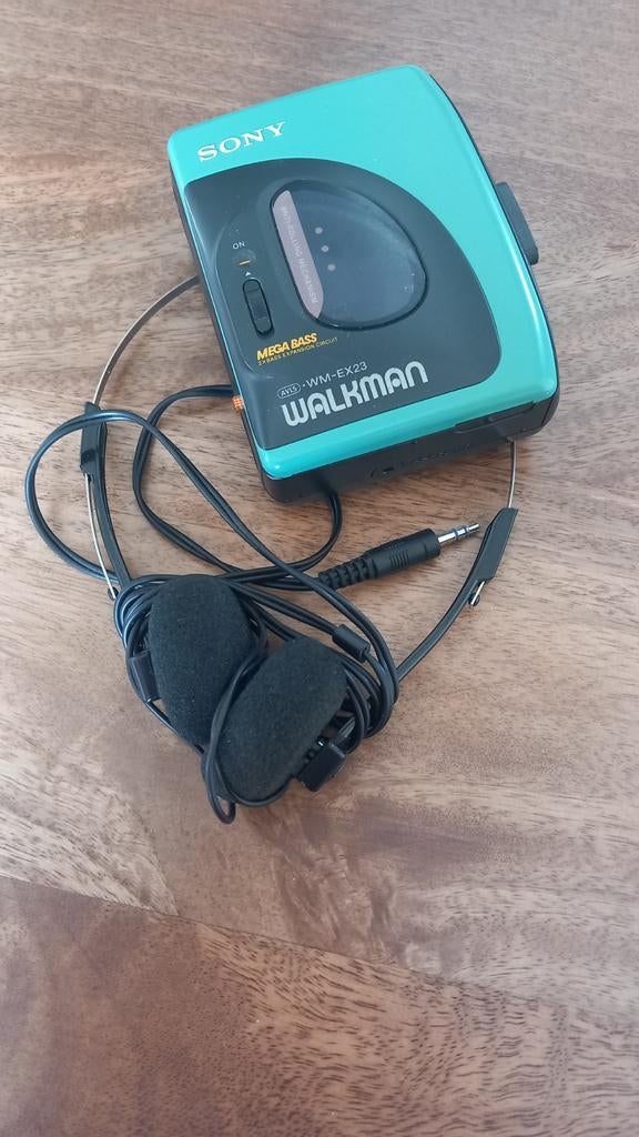 Sony Walkman WM-EX23 met Mega Bass en koptelefoon, Ophalen of Verzenden, Walkman