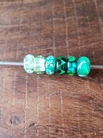 Trollbeads Crispy Green Kit, 6 beads, Glas of Kristal, Ophalen of Verzenden, Zo goed als nieuw, Trollbeads