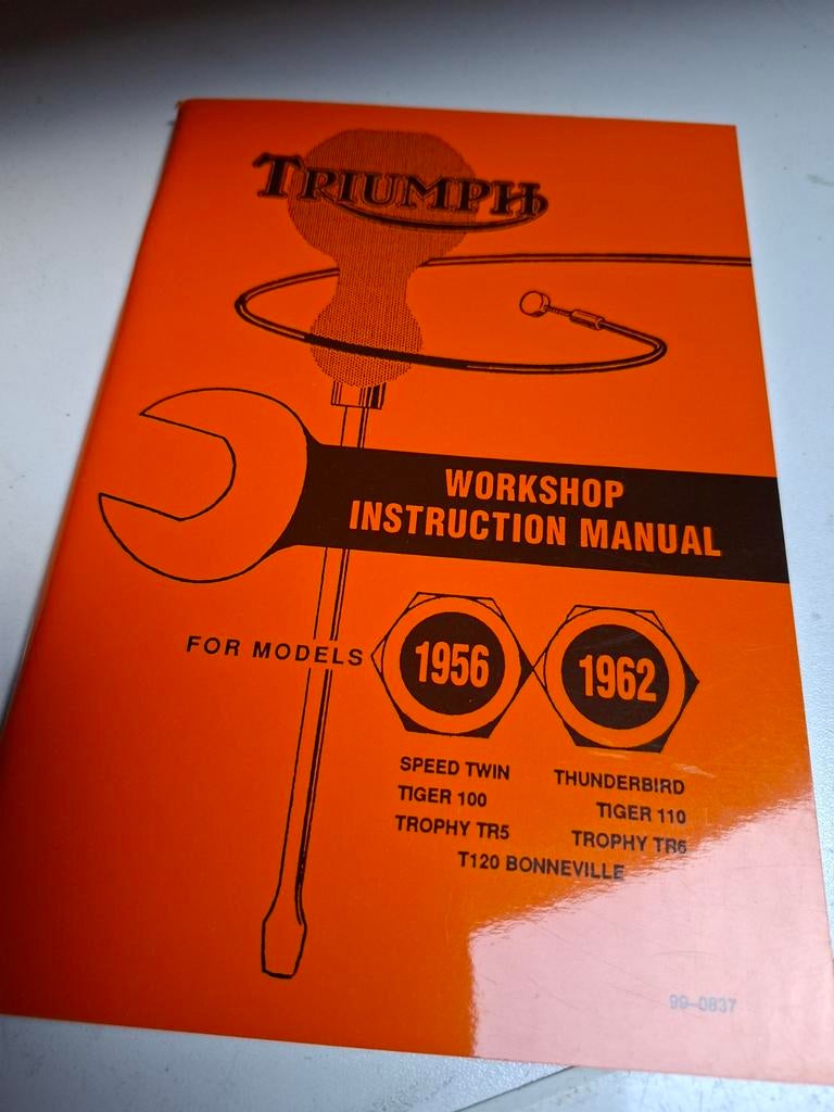 Triumph instruction, Motoren, Onderdelen | Oldtimers, Ophalen of Verzenden