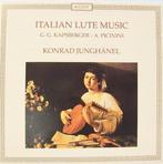 Kapsberger  Piccinini Konrad Junghänel –Italian Lute Music, Kamermuziek, Ophalen of Verzenden, Zo goed als nieuw, 12 inch
