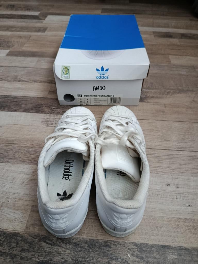 Adidas Superstar Foundation J sneakers maat 35.5, Adidas, Wit, Ophalen of Verzenden, Sneakers of Gympen