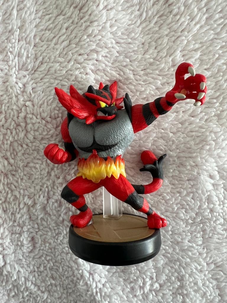 Amiibo: Incineroar, Ophalen of Verzenden, Zo goed als nieuw