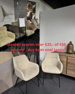 OUTLET DEAL: Stoelen vanaf €25,- bij Sanders Wonen, Ophalen, Overige kleuren, Nieuw, Stof