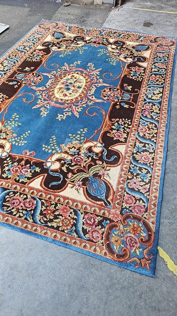 Prachtig groot vintage Perzisch wollen tapijt 300x200!, Perzisch, 200 cm of meer, Ophalen of Verzenden, Zo goed als nieuw