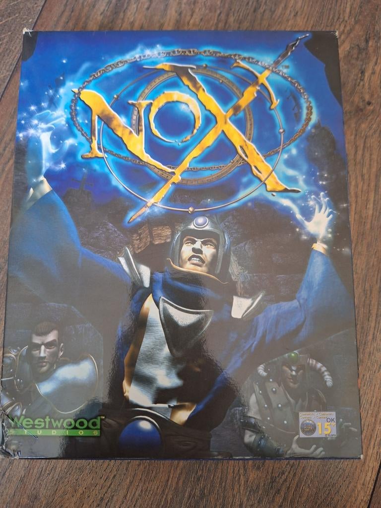 Nox (2000) PC CD-ROM Big Box RPG - Westwood Studios, Online, Gebruikt, 1 speler, Ophalen of Verzenden