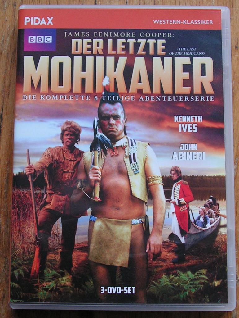 The Last of the Mohicans 3DVD set in nieuwstaat, Alle leeftijden, Ophalen of Verzenden, Zo goed als nieuw, Boxset