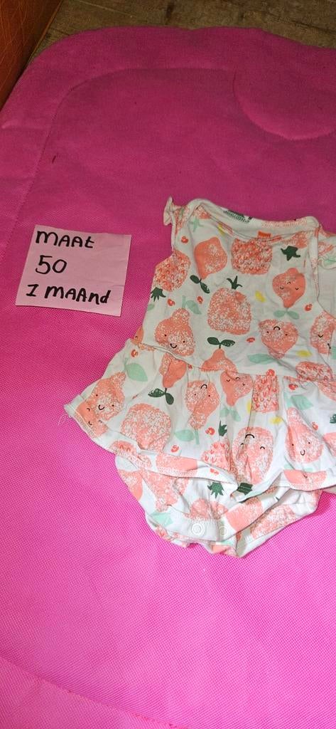 Babykleding pakket meisje hema feetje 50 56, Kinderen en Baby's, Babykleding | Baby-kledingpakketten, Ophalen of Verzenden, Zo goed als nieuw