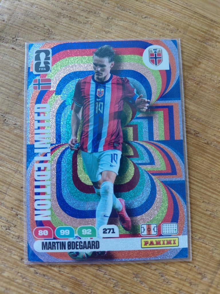 LE-Martin Odegaard - Panini Adrenalyn XL World Cup 2026, Ophalen of Verzenden, Zo goed als nieuw, Plaatje