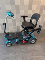 Mango Bobby Blue Deluxe 4W Opvouwbare Scootmobiel 2024, Ophalen, Inklapbaar, Zo goed als nieuw, Elektrische rolstoel