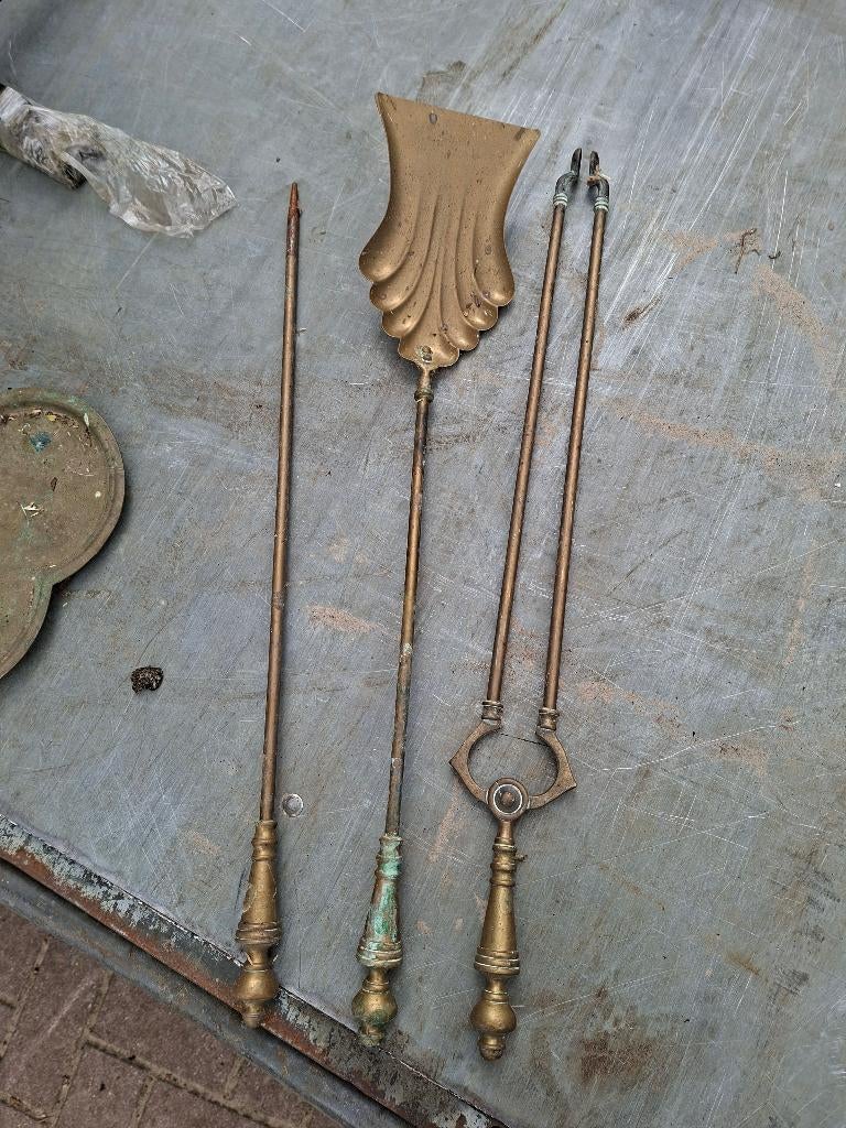 haardstel  zonder standaard  oud, Antiek en Kunst, Ophalen of Verzenden