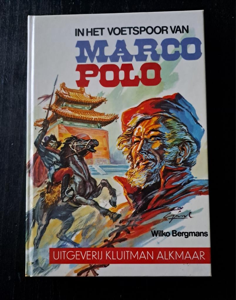 In het voetspoor van Marco Polo Wilko Bergmans, Boeken, Ophalen of Verzenden, Zo goed als nieuw, Europa