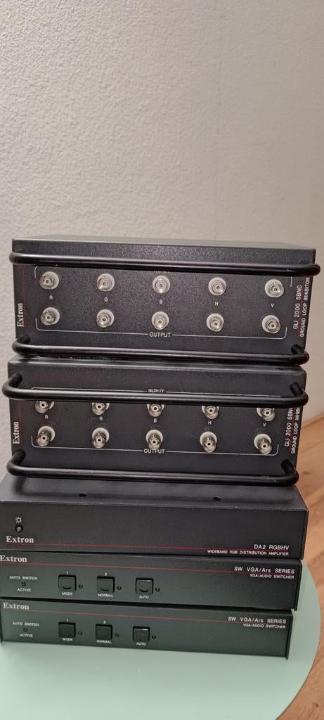 Extron DA 2, sw vga/ars(2x) gli2000, .., .., Gebruikt, Extron