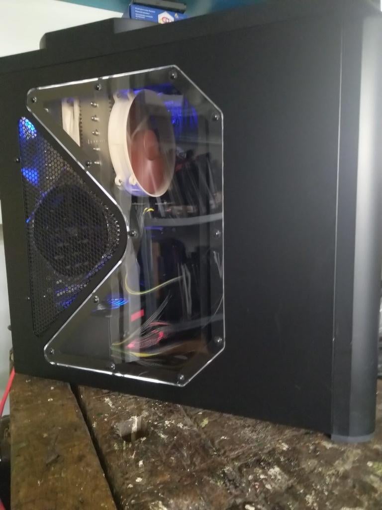 Game PC i5-9400, 16GB DDR4, 500GB SSD, RX590 8GB, Win11, Computers en Software, Desktop Pc's, Ophalen, Zelf gebouwde pc, 512 GB