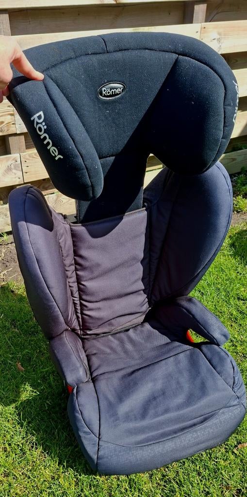 Britax Römer kid II autostoel, Kinderen en Baby's, Autostoeltjes, Gebruikt, Romer, 15 t/m 36 kg, Autogordel, Afneembare rugleuning